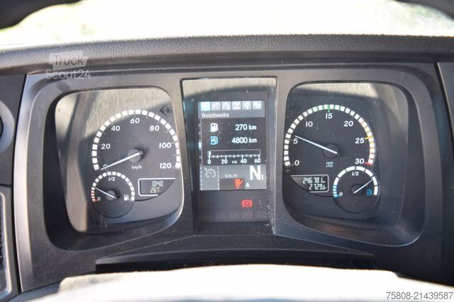 Tenteli düz yataklı kamyon MERCEDES-BENZ Antos 1830 4x2 Pritche Plane 7,20m LBW 2t. AHK