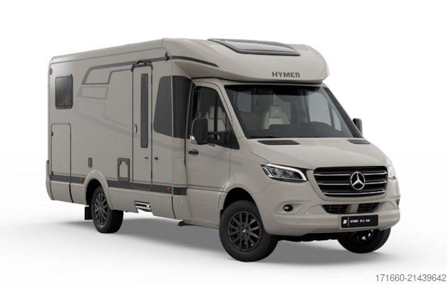 Półzintegrowany kamper HYMER/ERIBA GT-S 685 STEINGRAU, HUBBETT, 16AH, WLAN, TV, 6DE