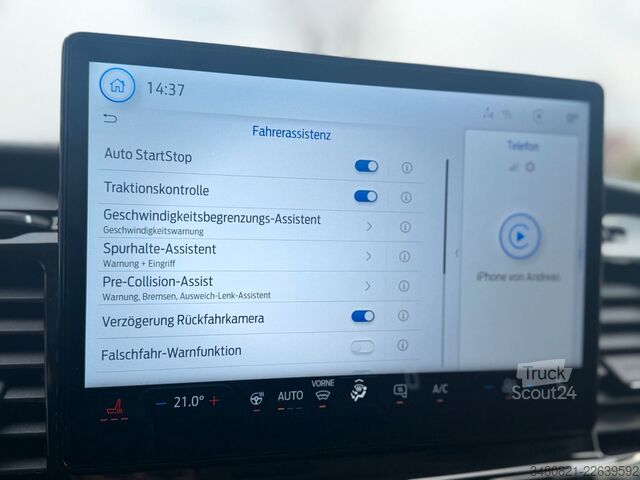 Фургон с высокой крышей FORD TRANSIT 350 TREND L4H3 AUTOMATIK RFK SHZ AHK AIR