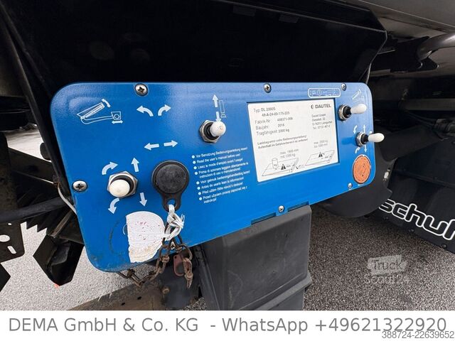 Frigofrik römork  SchuhASZ15009*Tandem*Thermoking*LBW*2 Verdampfer
