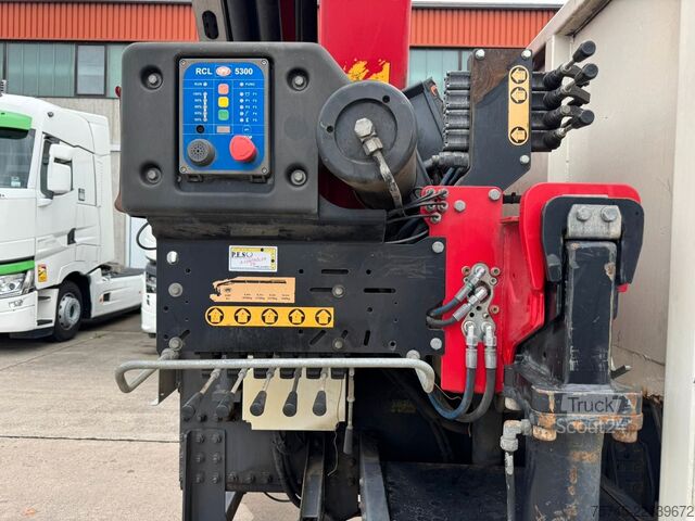 Камион с платформа RENAULT KERAX 460 * PRITSCHE * HMF KRAN 10,2N M *8 X 4*