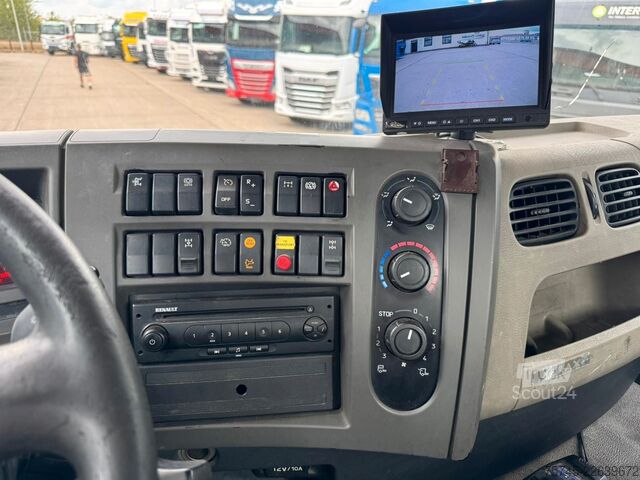 Камион с платформа RENAULT KERAX 460 * PRITSCHE * HMF KRAN 10,2N M *8 X 4*