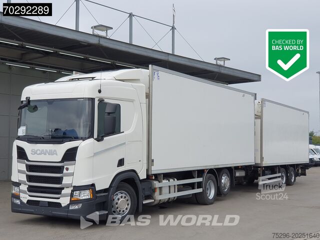 Scania R410 6X2 Carrier Supra 1250 MT avec ralentisseur, Lamberet, essieu relevable, ACC, Euro 6 Scania R410 6X2 Carrier Supra 1250 MT Retarder Lambere...