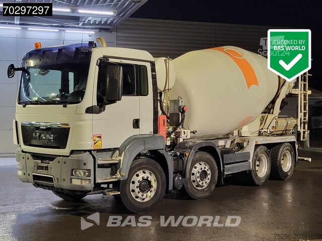Mixeur MAN TGS 32.400 8X4 Schwing Stetter Mixer Steelsuspe...