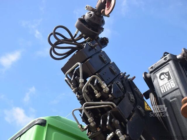 Sistema a braccio con gancio Mercedes-Benz Actros 3236 Hooklift + Hiabcrane