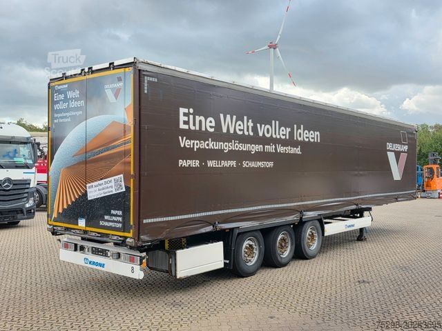 Ανοιχτό ημιρυμουλκούμενο με μουσαμά KRONE SD / 2 Liftachsen