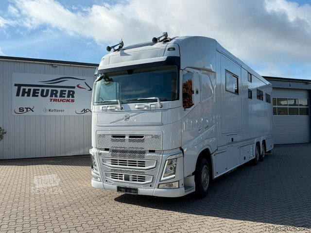 Viehtransporter LKW VOLVO FH 540 STX 6 Pferde Dop-POP-OUT, POP+UP NEW VOLL