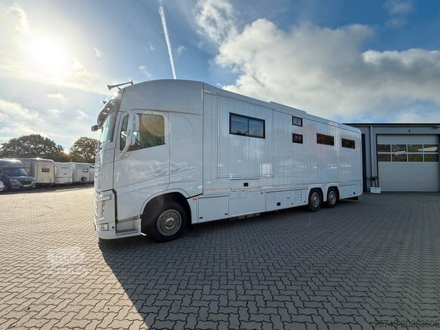 Viehtransporter LKW VOLVO FH 540 STX 6 Pferde Dop-POP-OUT, POP+UP NEW VOLL