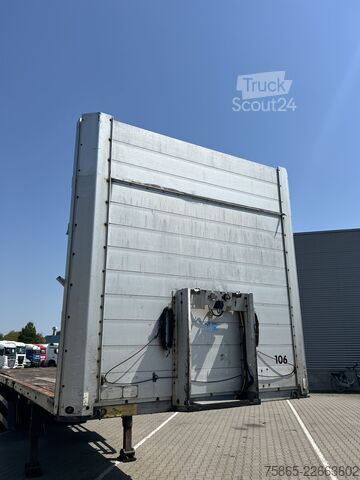 Ремарке на платформата Schmitz Cargobull S 01 / Plateau - Flat Bed / SAF Drum / 2x Lifta...