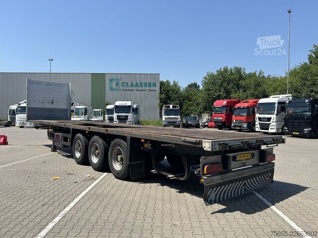 Ремарке на платформата Schmitz Cargobull S 01 / Plateau - Flat Bed / SAF Drum / 2x Lifta...