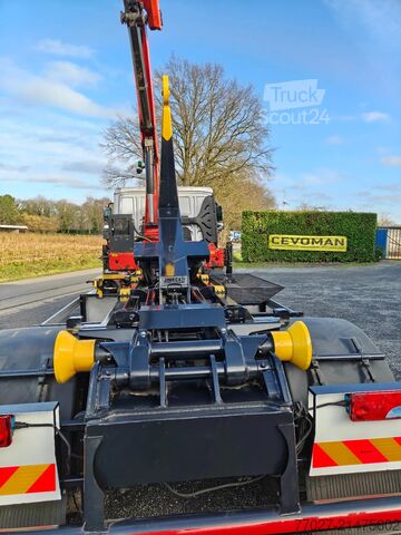 Āķa rokas sistēma MAN TGM 18.290 Container JIMECA + Crane Palfinger P...