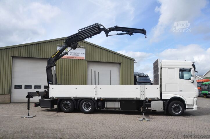 Vrachtwagen met kraan DAF XF 450 2020 HMF 3220 + FJ-600 JIB + RC + LIER /...