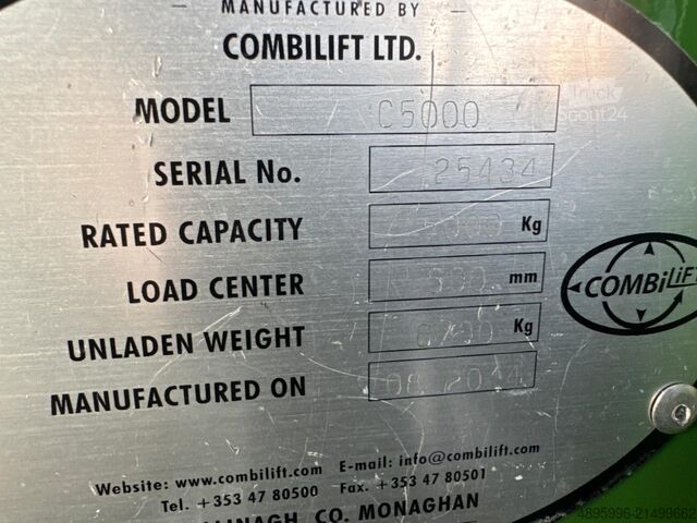 4-way forklift Combilift C5000 / 5500 mm / free lift