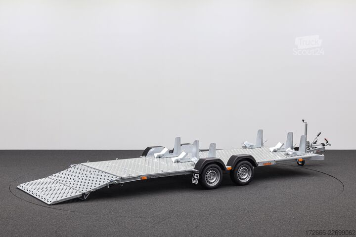  Vezeko MOTOVAN D27 495X200CM 2700KG MOTORRADANHÄNGER