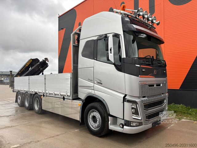 Otevřená karoserie Volvo FH 16 650 8x4*4 PALFINGER PK 33002 EH / PLATFOR...