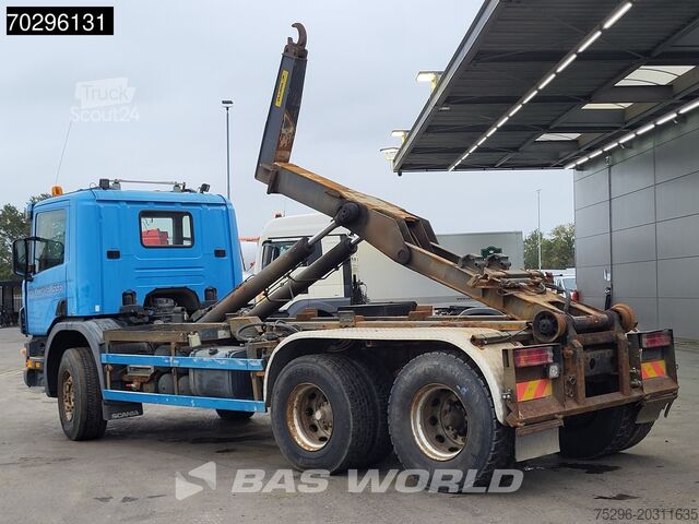 Система крюкових кронштейнів Scania 420 6X4 20tons Marrel THM 20000 Manual Retarder...