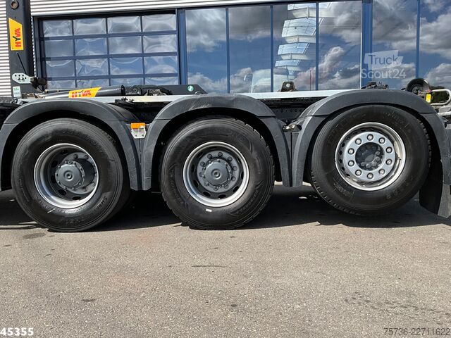 Sistema a braccio con gancio Mercedes-Benz Arocs 3540 8x4 Palfinger 19 Tonmeter laadkraan ...