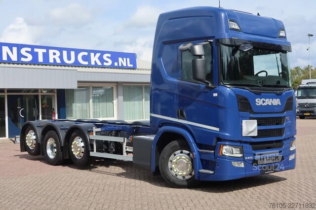 Șasiu cu cabină Scania R410 8x2 Chassis cabine Slaapcabine