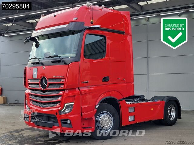 MTS standard Mercedes Actros 1858 4X2 GigaSpace Retarder 2xTanks Leat...