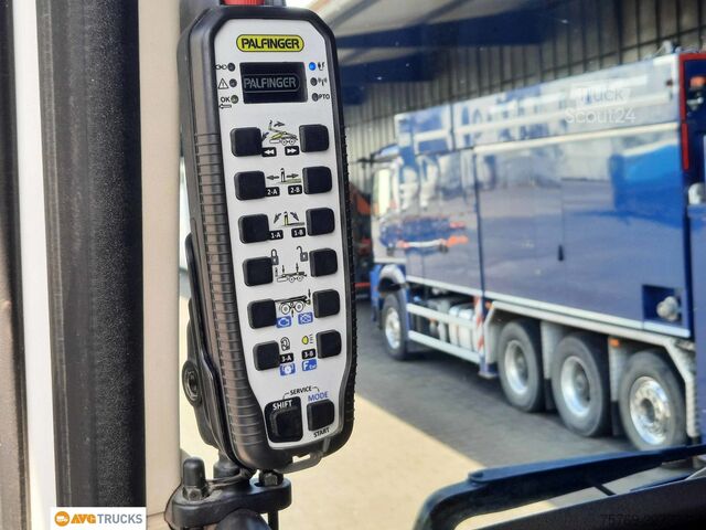 Camião porta-contentores de gancho VOLVO FH 500 Globetrotter Lenkachse Funk Standklima