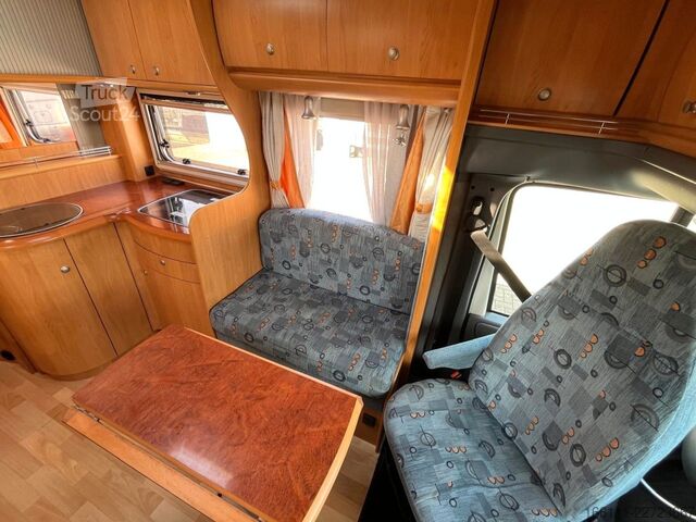 Polointegrovaný obytný vůz HOBBY T 600 FC- Festbett -  - Klima