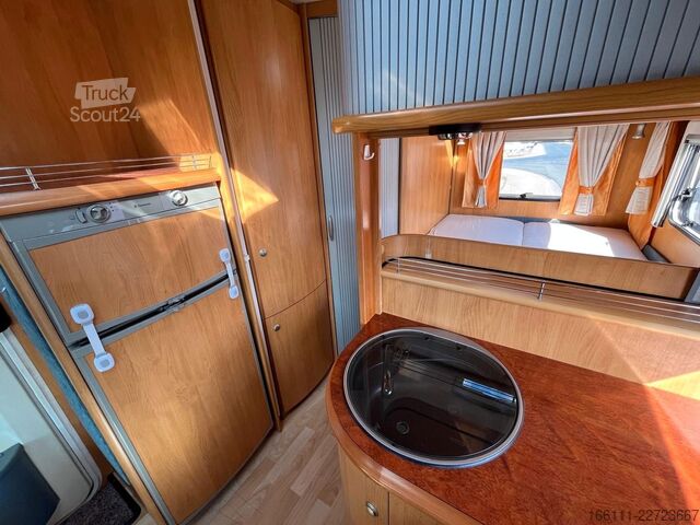 Polointegrovaný obytný vůz HOBBY T 600 FC- Festbett -  - Klima