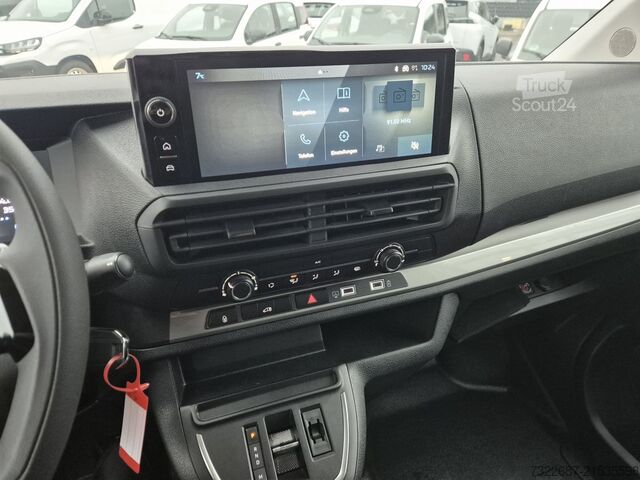 Panel van Peugeot Expert L2 180 EAT8 erhöhte Nutzlast Laderaumboden Connect-Paket Trennwand verglast 17 Zoll LM Sommer Ersatzrad Seitenscheibe schiebbar