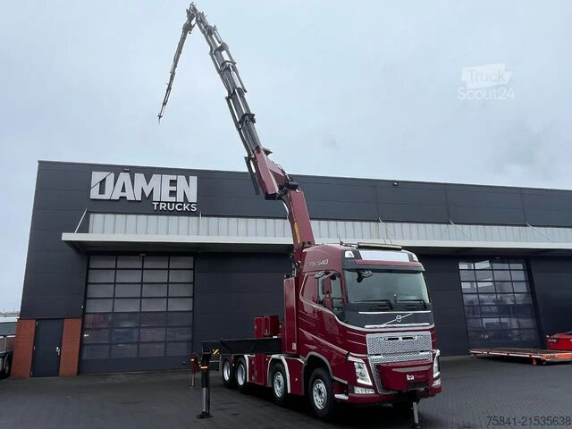 Jeřábové vozidlo Volvo FH 540 FH 540 8x4 Palfinger PK 65002 SH F + JIB...