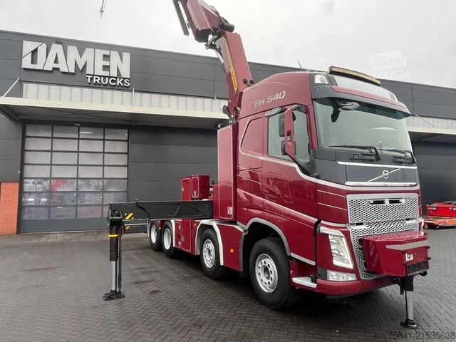 Jeřábové vozidlo Volvo FH 540 FH 540 8x4 Palfinger PK 65002 SH F + JIB...