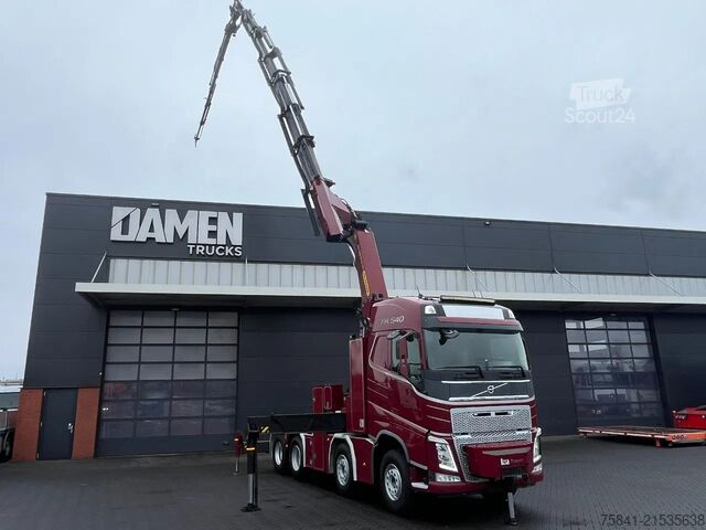 Jeřábové vozidlo Volvo FH 540 FH 540 8x4 Palfinger PK 65002 SH F + JIB...