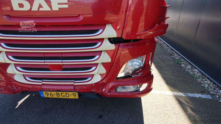 معيار SZM DAF XF 460 SC tractor unit Damaged vehicle