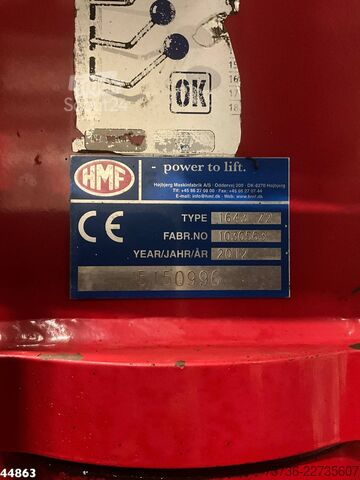 Koukkuvarsijärjestelmä DAF FAQ 85 CF 460 HMF 16 Tonmeter Z-kraan