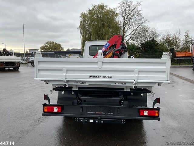 3-puoleinen kippauslaite Iveco Daily 72C18 HMF laadkraan 3,4 Tonmeter laadkraa...