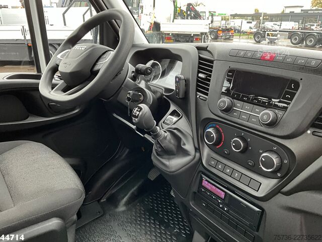 3-puoleinen kippauslaite Iveco Daily 72C18 HMF laadkraan 3,4 Tonmeter laadkraa...