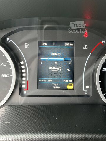 3-puoleinen kippauslaite Iveco Daily 72C18 HMF laadkraan 3,4 Tonmeter laadkraa...
