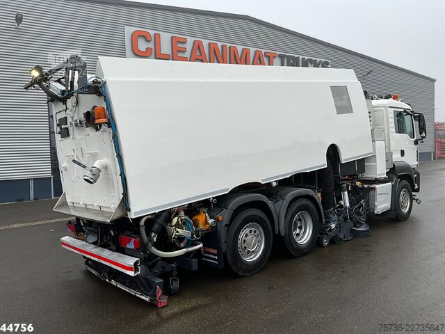 Veegmachine MAN TGS 26.440 Euro 6 Beam S14000 Wegdekreiniger