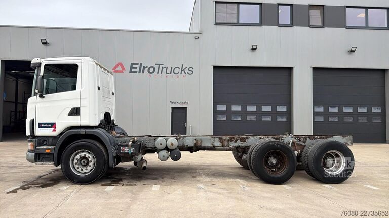 Alusta ja ohjaamo Scania 124 - 400 (MANUAL PUMP / POMPE MANUELLE / BOITE...