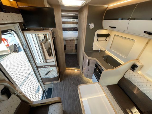 Integriertes Wohnmobil MOBILVETTA I 90 KEA | Face 2 Face, Franz. Bett