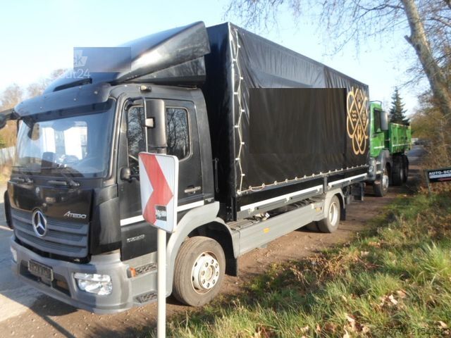 Camion plateau avec bâche MERCEDES-BENZ 1223 L/6.10 m/ LBW