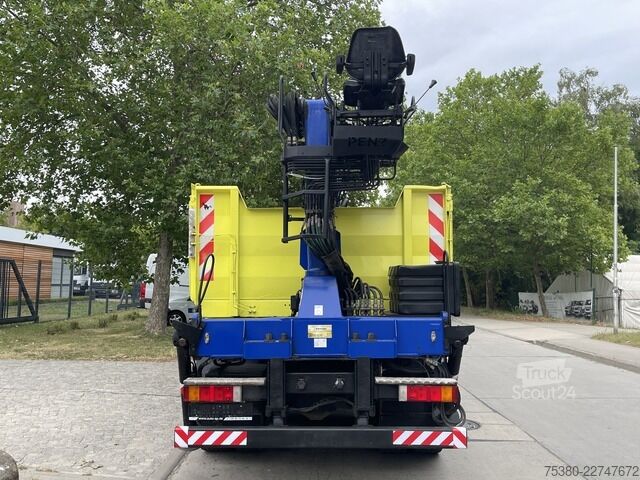 Grua montada em camião iveco Stralis AD340T41  8x4 *KLIMA*PENZ 10.83H Kran*