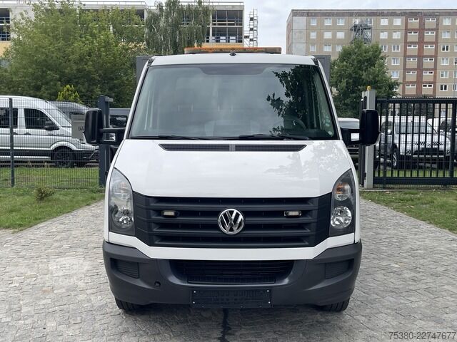 Sunkvežimis su kranu ir furgonu VW Crafter Pritsche 2.0 TDI 50 35 Kran*Webasto*