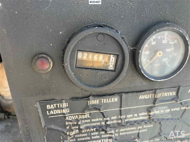 Machine de chantier Equipment Division 140S compressor rep. object