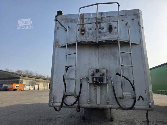 Yürüyen tabanlı yarı römork KRAKER 92 cbm Schubboden, Lift,WABCO ABS,sauberer Boden