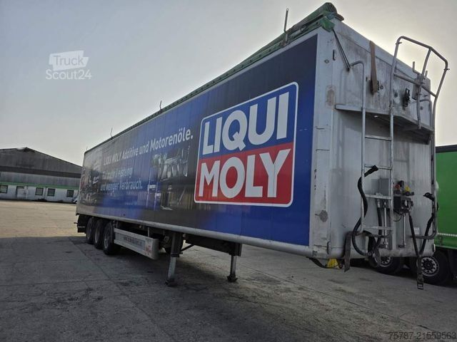 Yürüyen tabanlı yarı römork KRAKER 92 cbm Schubboden, Lift,WABCO ABS,sauberer Boden