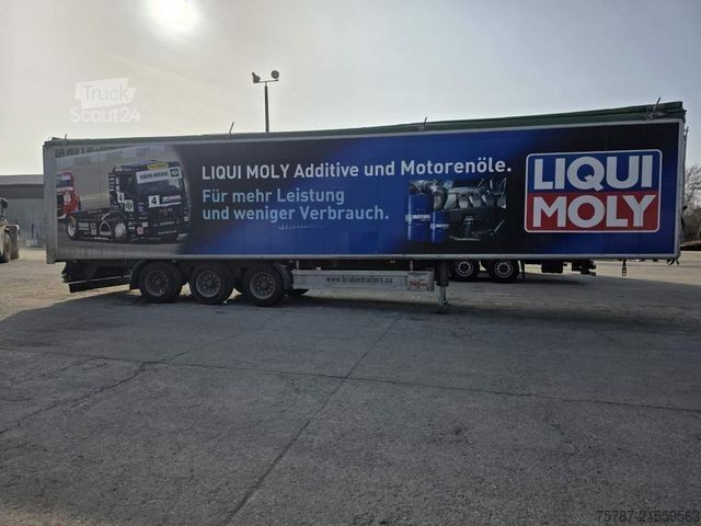 Yürüyen tabanlı yarı römork KRAKER 92 cbm Schubboden, Lift,WABCO ABS,sauberer Boden