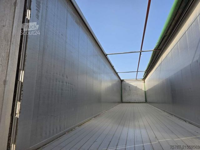 Yürüyen tabanlı yarı römork KRAKER 92 cbm Schubboden, Lift,WABCO ABS,sauberer Boden