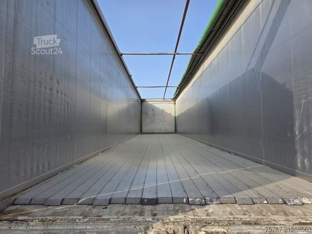 Yürüyen tabanlı yarı römork KRAKER 92 cbm Schubboden, Lift,WABCO ABS,sauberer Boden