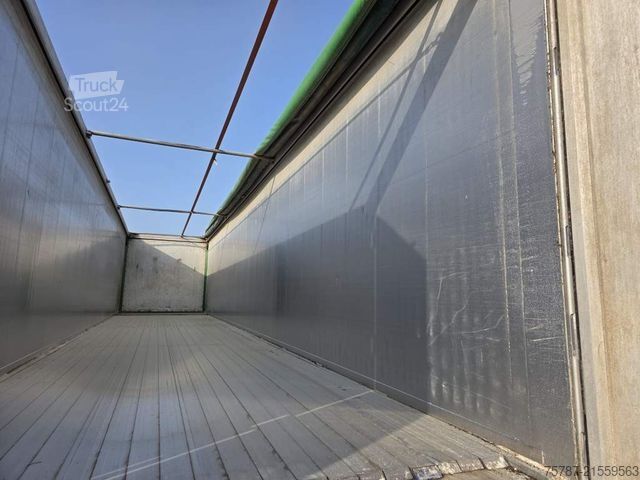 Yürüyen tabanlı yarı römork KRAKER 92 cbm Schubboden, Lift,WABCO ABS,sauberer Boden