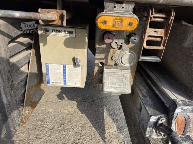 Yürüyen tabanlı yarı römork KRAKER 92 cbm Schubboden, Lift,WABCO ABS,sauberer Boden