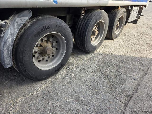 Yürüyen tabanlı yarı römork KRAKER 92 cbm Schubboden, Lift,WABCO ABS,sauberer Boden